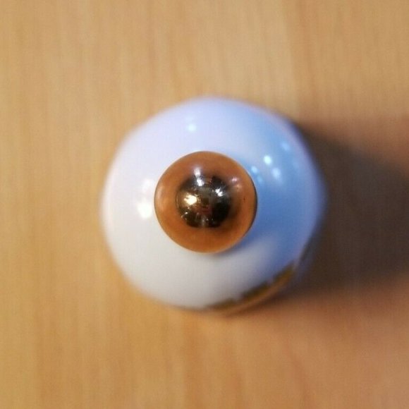 CERAMIC BELL FRANKFURT 22 KARAT GOLDANFLAUGE KLEIB - Picture 3 of 6